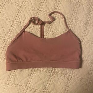 Women's Pink Sports Bra